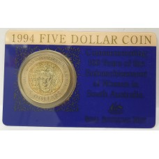 AUSTRALIA 1980 - 2000 . FIVE 5 DOLLAR COINS  and FIFTY 50 CENTS COIN . 3 COINS